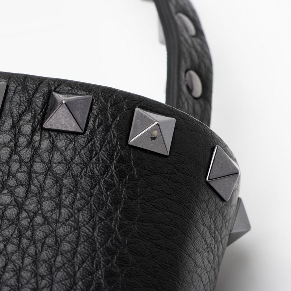 Valentino Grainy Calfskin Rockstud Flip Lock Flap Small Crossbody - Picture 12 of 12